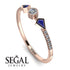 Minimalist Geometric Diamond Ring - Kimberly No. 14