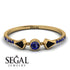 Minimalist Geometric Sapphire Ring - Kimberly No. 67