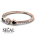 Minimalist Geometric Diamond Ring - Kimberly No. 8