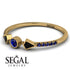 Minimalist Geometric Sapphire Ring - Kimberly No. 67