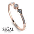 Minimalist Geometric Diamond Ring - Kimberly No. 2