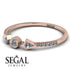 Minimalist Geometric Diamond Ring - Kimberly No. 2