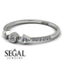 Minimalist Geometric Diamond Ring - Kimberly No. 3