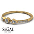 Minimalist Geometric Diamond Ring - Kimberly No. 1