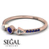 Minimalist Geometric Sapphire Ring - Kimberly No. 62 image 3