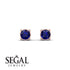 Minimalist Sapphire Earrings - Myla No. 14 image 5