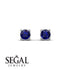 Minimalist Sapphire Earrings - Myla No. 15 image 5