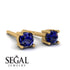 Minimalist Sapphire Earrings - Myla No. 13