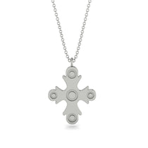Minimalist Cross Amulet Necklace - Simon No. 3 image 1
