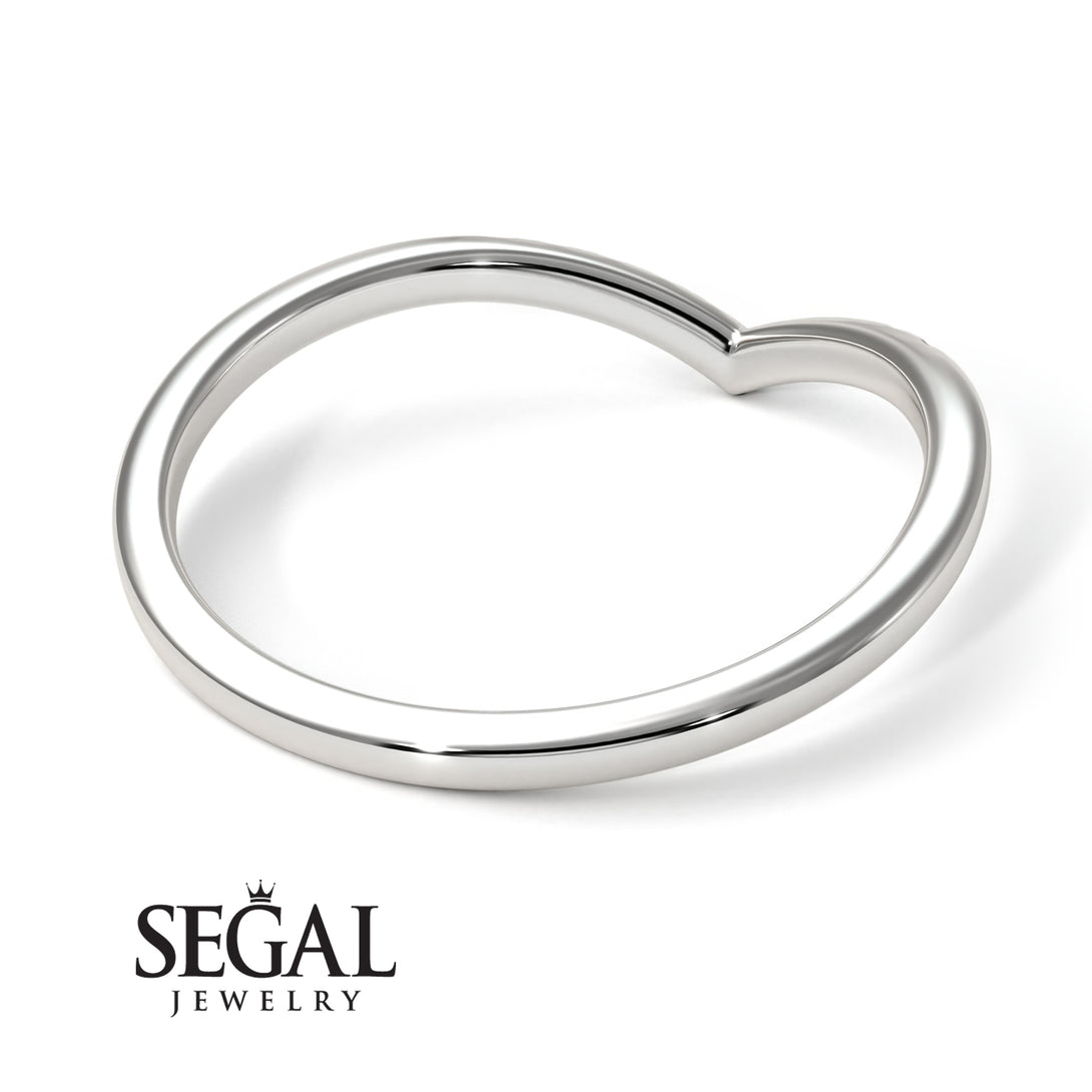Minimalist V Diamond Ring - Margaret No. 3