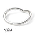 Minimalist V Diamond Ring - Margaret No. 3 image 6