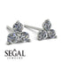 Minimalist Diamond Stud Earrings - Jillian No. 3 image 2