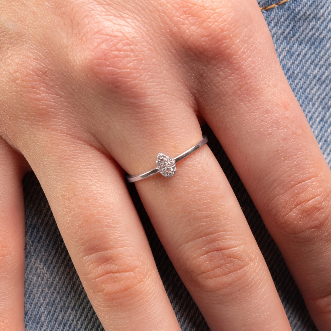 Minimalist Pear Sapphire Ring - Genesis No. 15