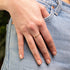 Minimalist Pear Diamond Ring - Genesis No. 2
