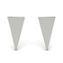Minimalist Triangle Earrings - Hunter No. 3 image 1