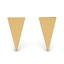 Minimalist Triangle Earrings - Hunter No. 1 image 1
