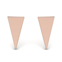 Minimalist Triangle Earrings - Hunter No. 2 image 1
