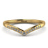 Minimalist V Diamond Ring - Margaret No. 1