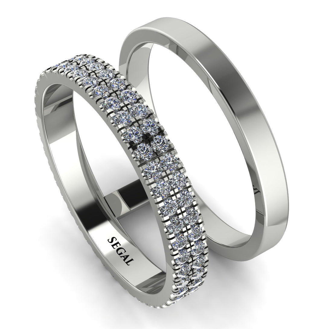 Balance Ratio Diamond Band - Iris No. 3