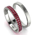 Balance Ratio Ruby Band - Iris No. 12