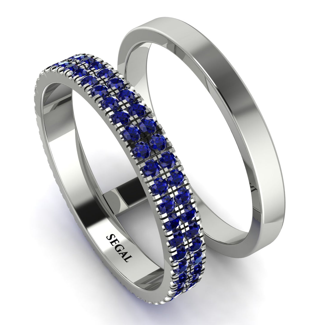 Balance Ratio Sapphire Band - Iris No. 15