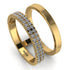 Balance Ratio Diamond Band - Iris No. 1