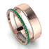 Golden Ratio Emerald Band - Isabel No. 5