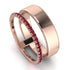 Golden Ratio Ruby Band - Isabel No. 11