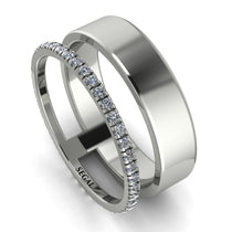Golden Ratio Diamond Band - Isabel No. 3 image 1