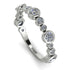 Bezel Diamond Eternity Band - Valeria No. 3