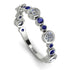 Bezel Diamond Eternity Band - Valeria No. 63