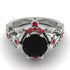 Nature Inspired Black Diamond Ring - Sandra No. 54 image 2