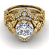 Nature Inspired Diamond Bridal Set - Sandra No. 1