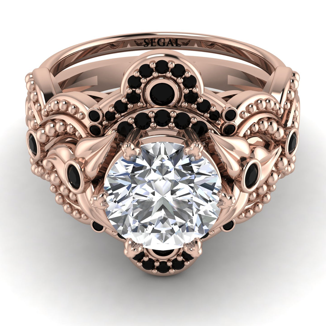 Nature Inspired Diamond Bridal Set - Sandra No. 32