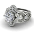 Nature Inspired Diamond Bridal Set - Sandra No. 3