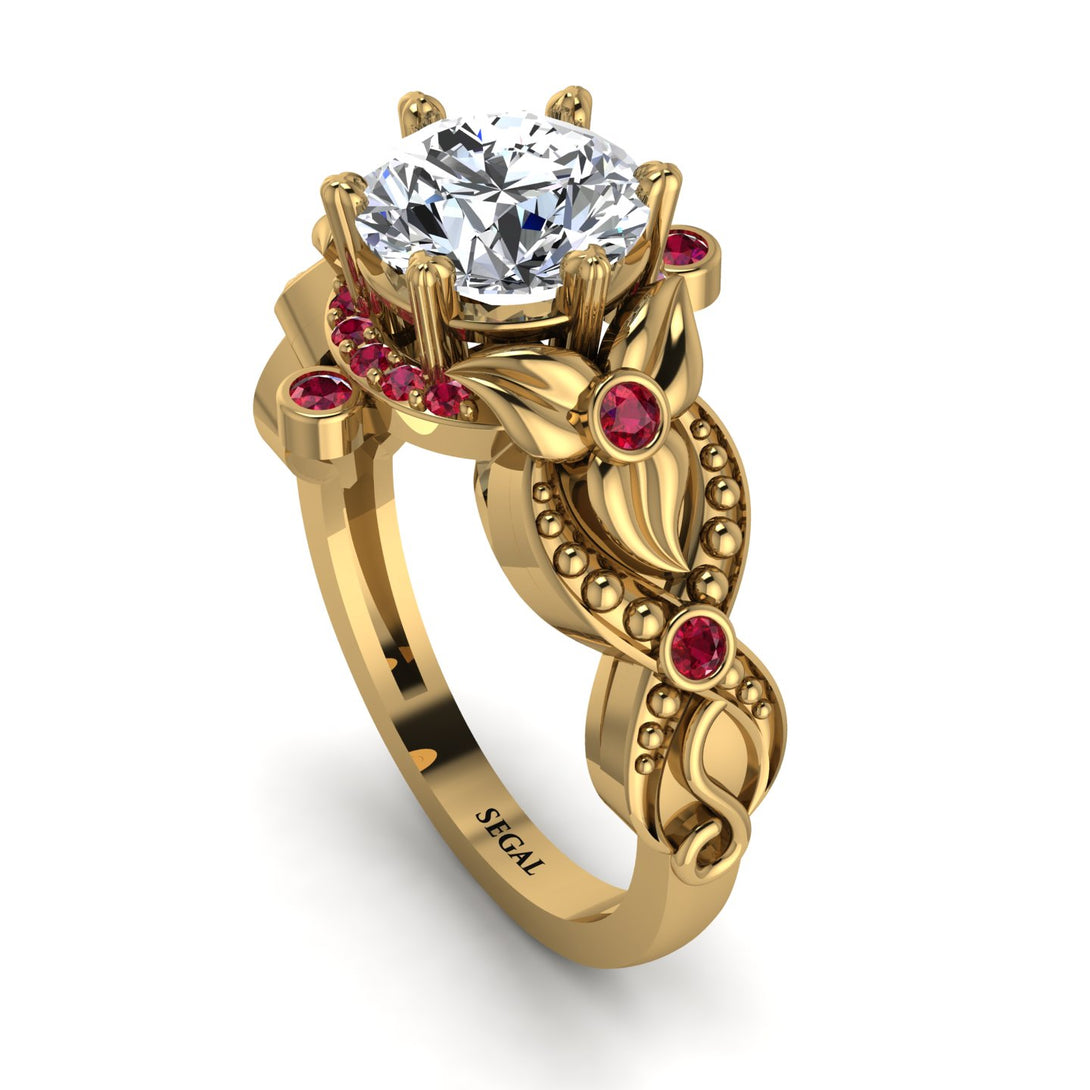 Nature Inspired Diamond Ring - Sandra No. 46