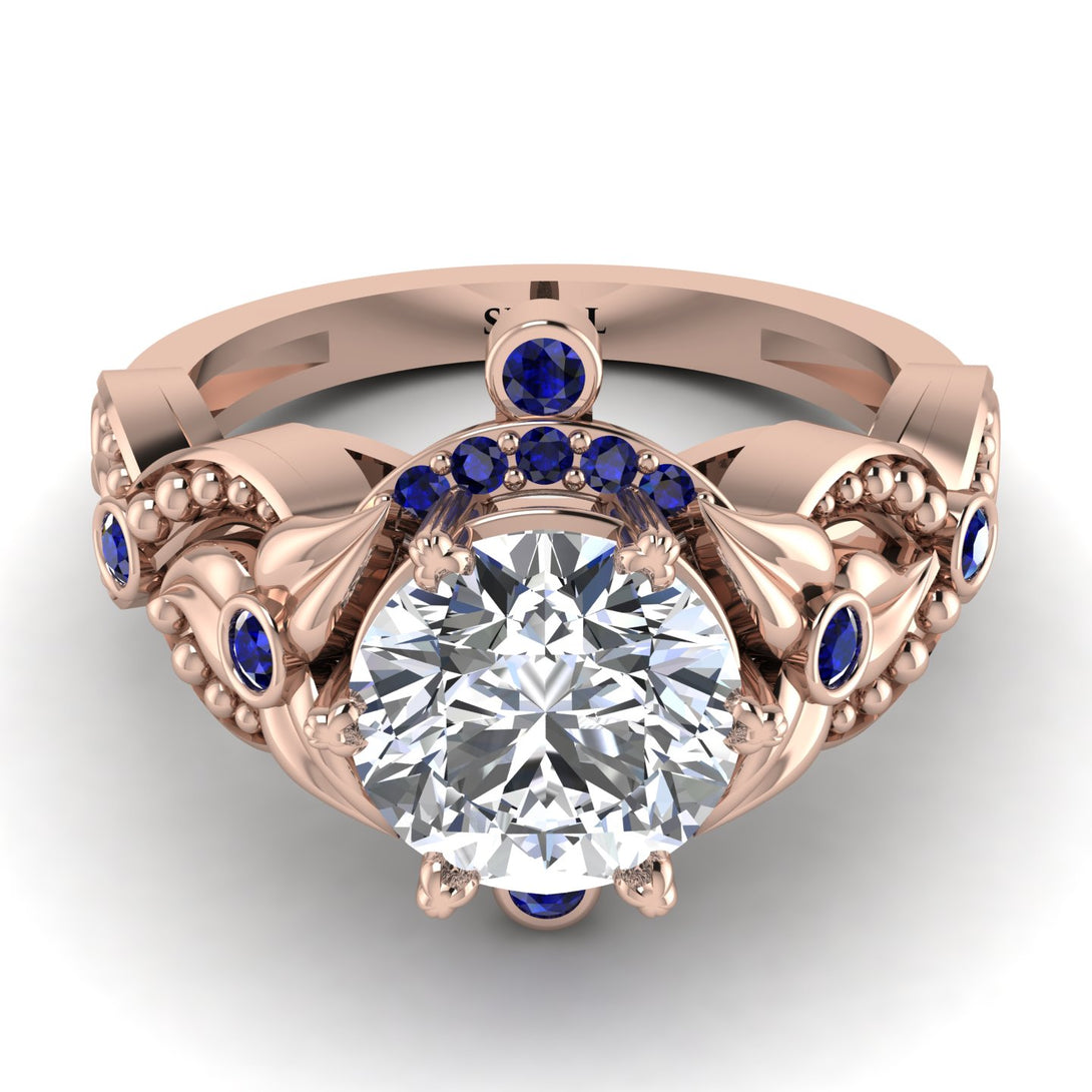 Nature Inspired Diamond Ring - Sandra No. 62