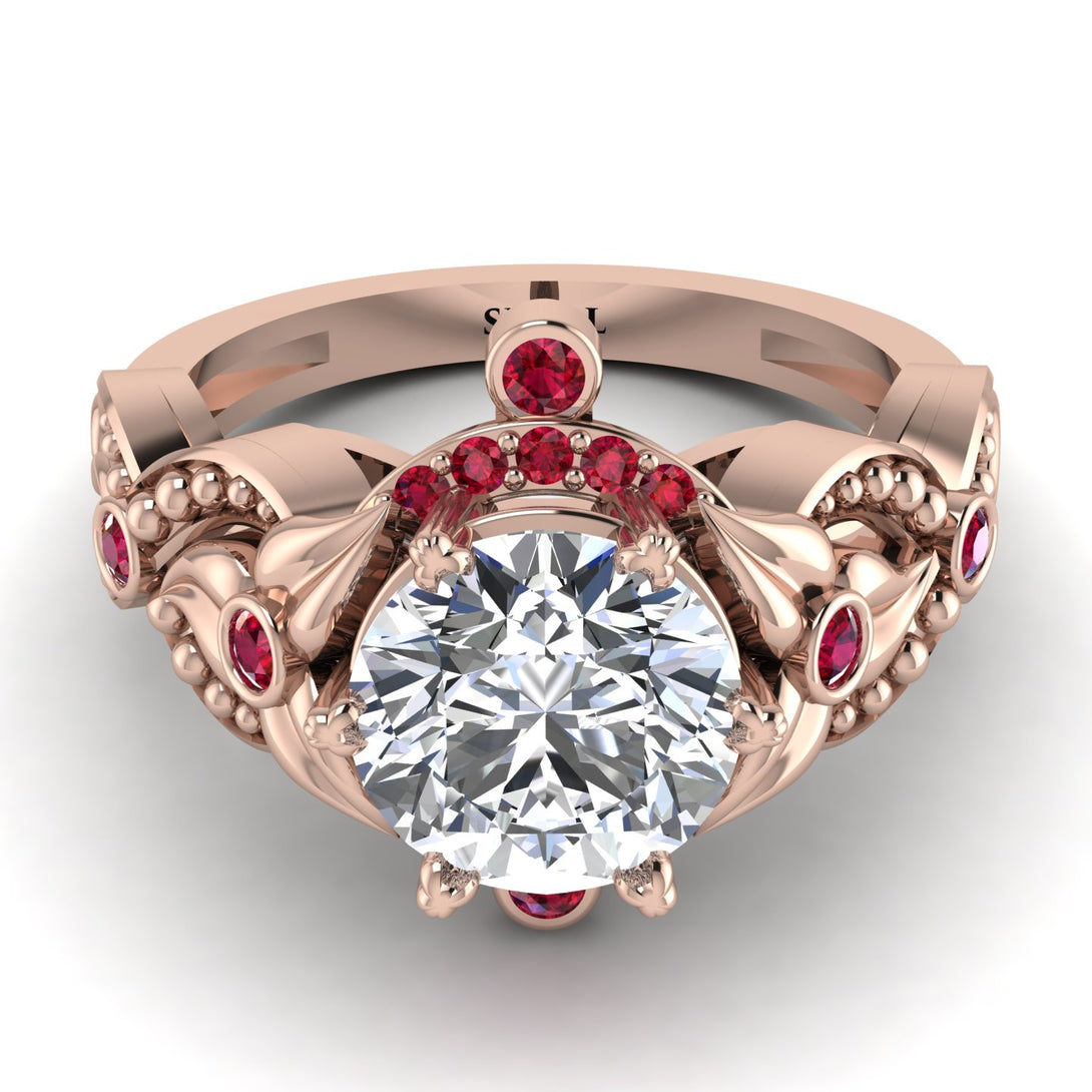 Nature Inspired Diamond Ring - Sandra No. 47