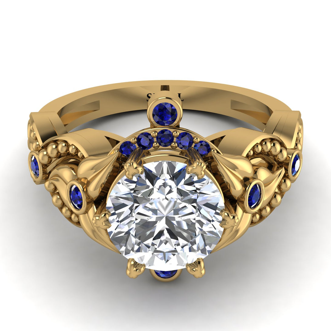 Nature Inspired Diamond Ring - Sandra No. 61