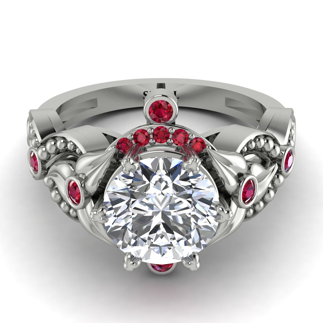 Nature Inspired Diamond Ring - Sandra No. 48