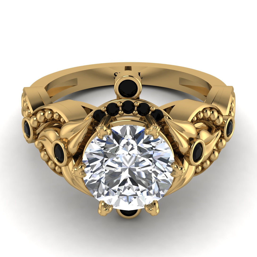 Nature Inspired Diamond Ring - Sandra No. 31