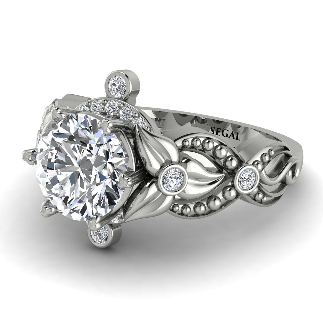 Nature Inspired Diamond Ring - Sandra No. 3