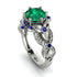 Nature Inspired Emerald Ring - Sandra No. 66