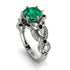 Nature Inspired Emerald Ring - Sandra No. 36