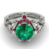 Nature Inspired Emerald Ring - Sandra No. 51