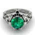 Nature Inspired Emerald Ring - Sandra No. 36