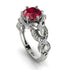 Nature Inspired Ruby Ring - Sandra No. 12
