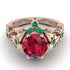 Nature Inspired Ruby Ring - Sandra No. 26