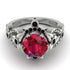 Nature Inspired Ruby Ring - Sandra No. 42