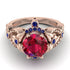 Nature Inspired Ruby Ring - Sandra No. 71